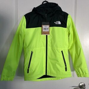 Boy LG size /Y12 The North Face rain jacket